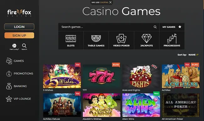 Firefox Casino images